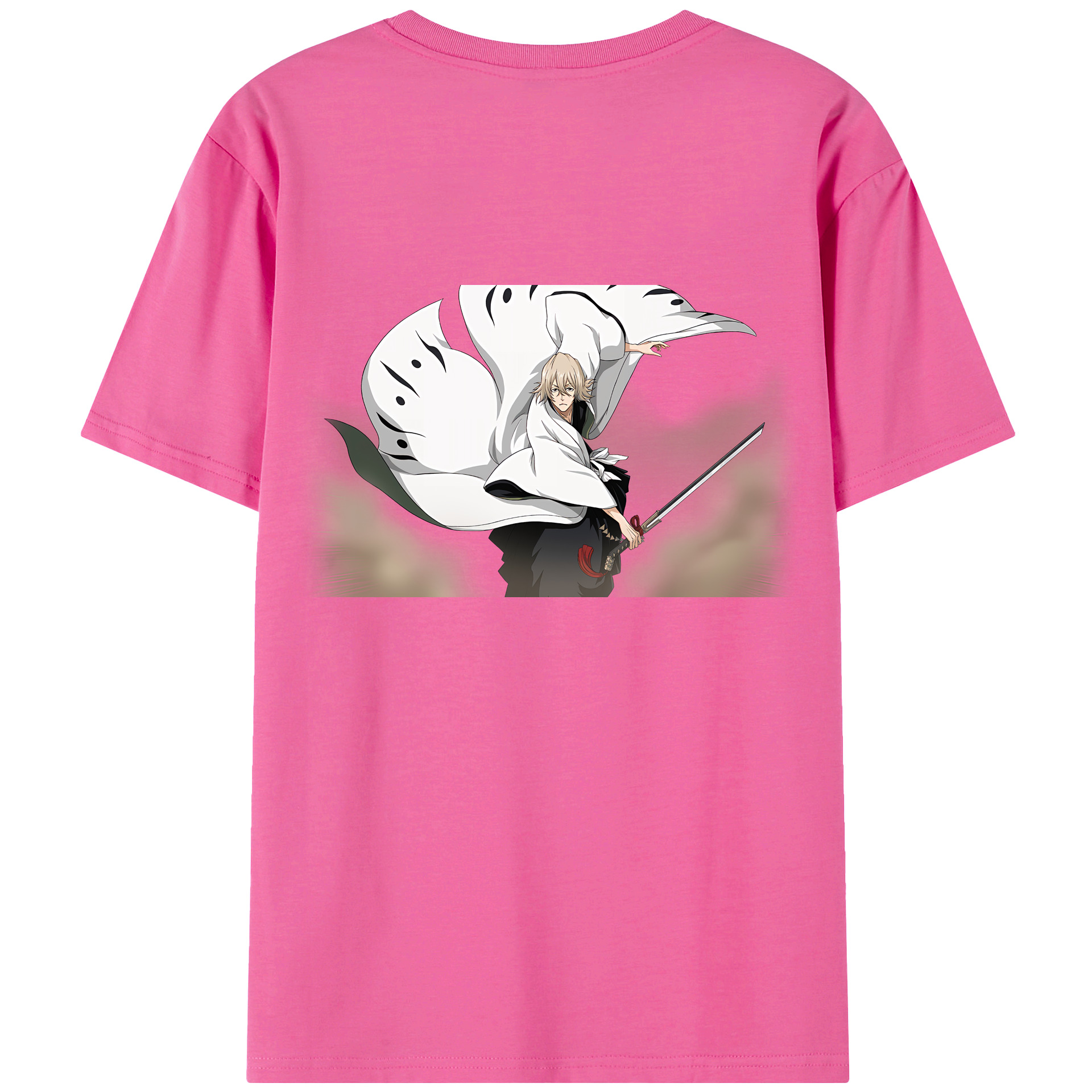 （画像用） "ブリーチ 浦原 喜助（うらはら きすけ） BLEACH Urahara Kisuke " レディース半袖Tシャツ(バックプリント)